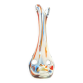 Sekacz vase, modernism, glass, Hortensja Glassworks, Poland, 1970s