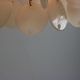 Sixties ceiling lamp with small ceramic shells