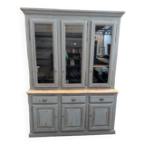 Oak vessel with grey patina