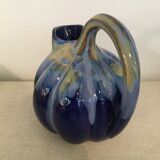 Pitcher shape melon in sandstone blue enamel Alpho