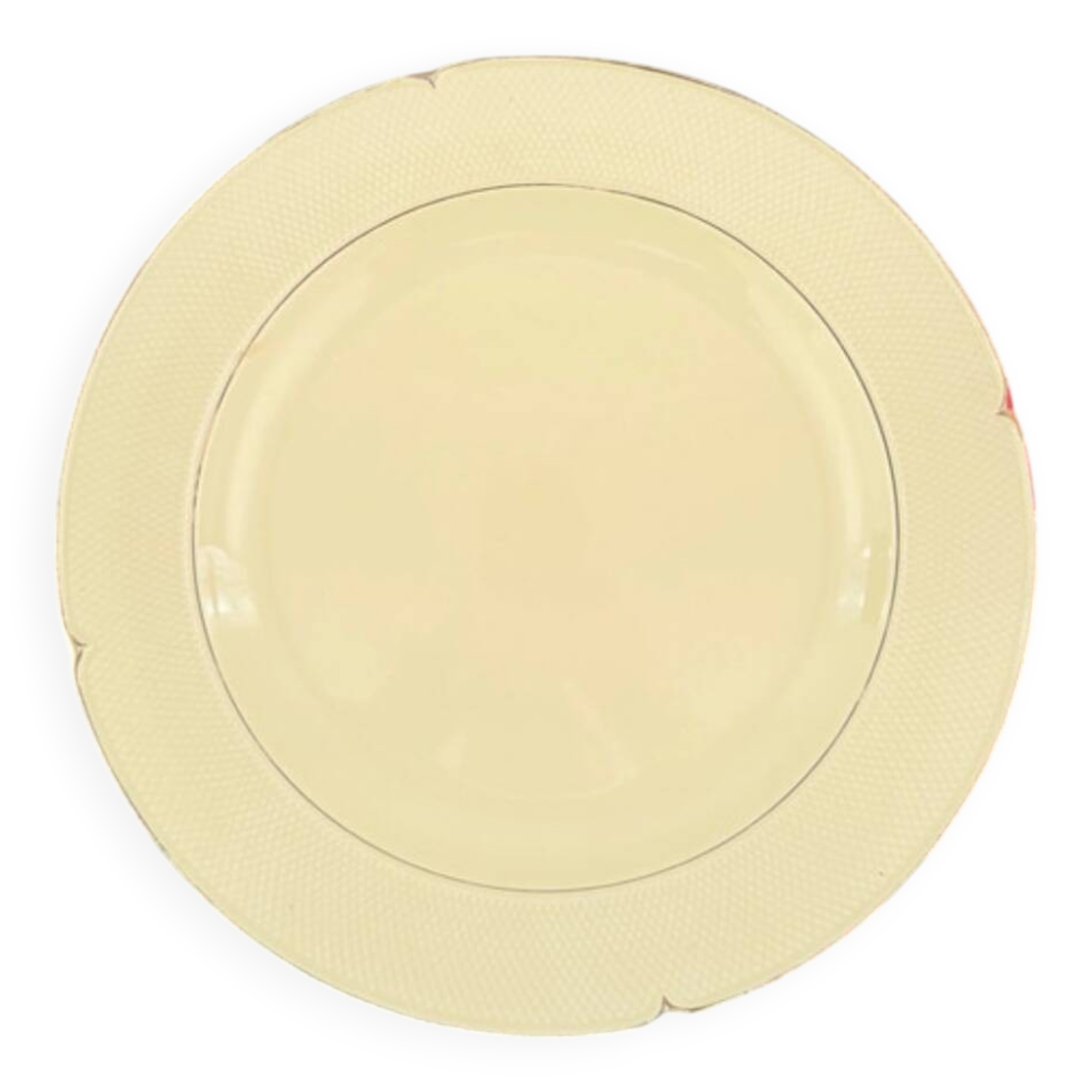 Pastel yellow dish Salins