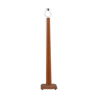 Art deco french oak floor lamp