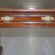 Rare bureau partenaires double caisson Hampton & Son Pall Mall bois dur