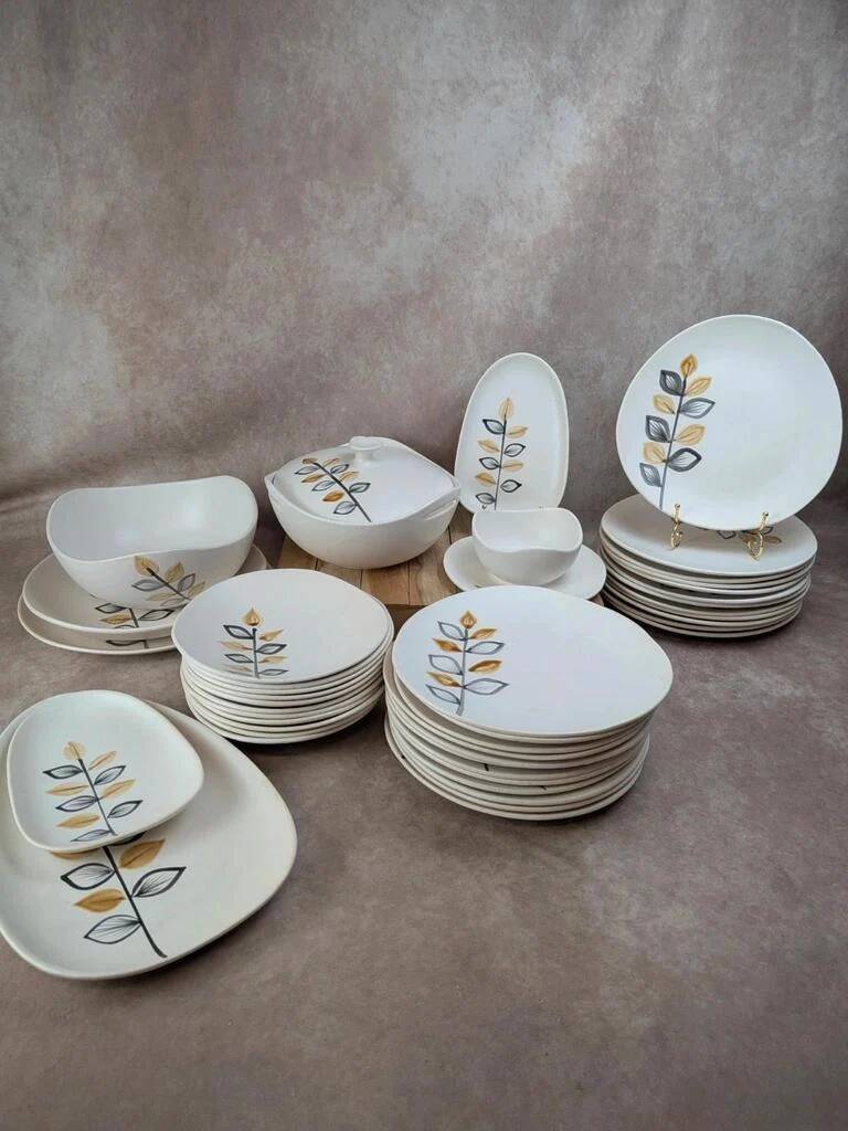 Soupière vintage Niderviller années 70 – style Capron Vallauris