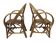 Pair of vintage rattan chair