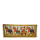 Tapisserie kilim fait main artisanat polonais années 70