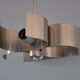 Brushed aluminum hanging 70s