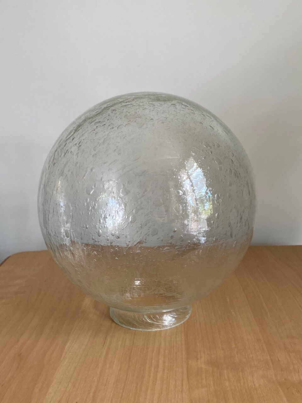 Globe blown glass