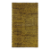 Hand-Knotted Checkered Tulu Rug. 100% Wool. Brown & Mustard Yellow Carpet. Custom Options Available