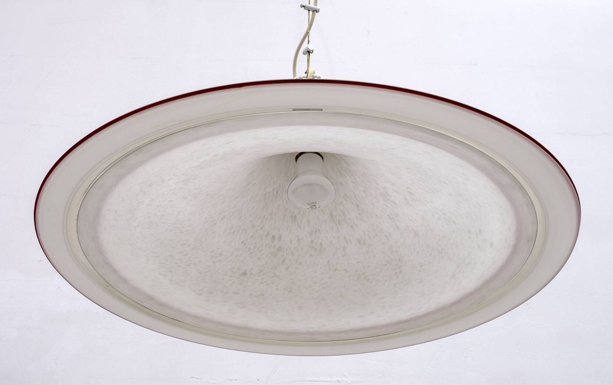 Lustre italien moderne du milieu du siècle en verre de Murano, 1970