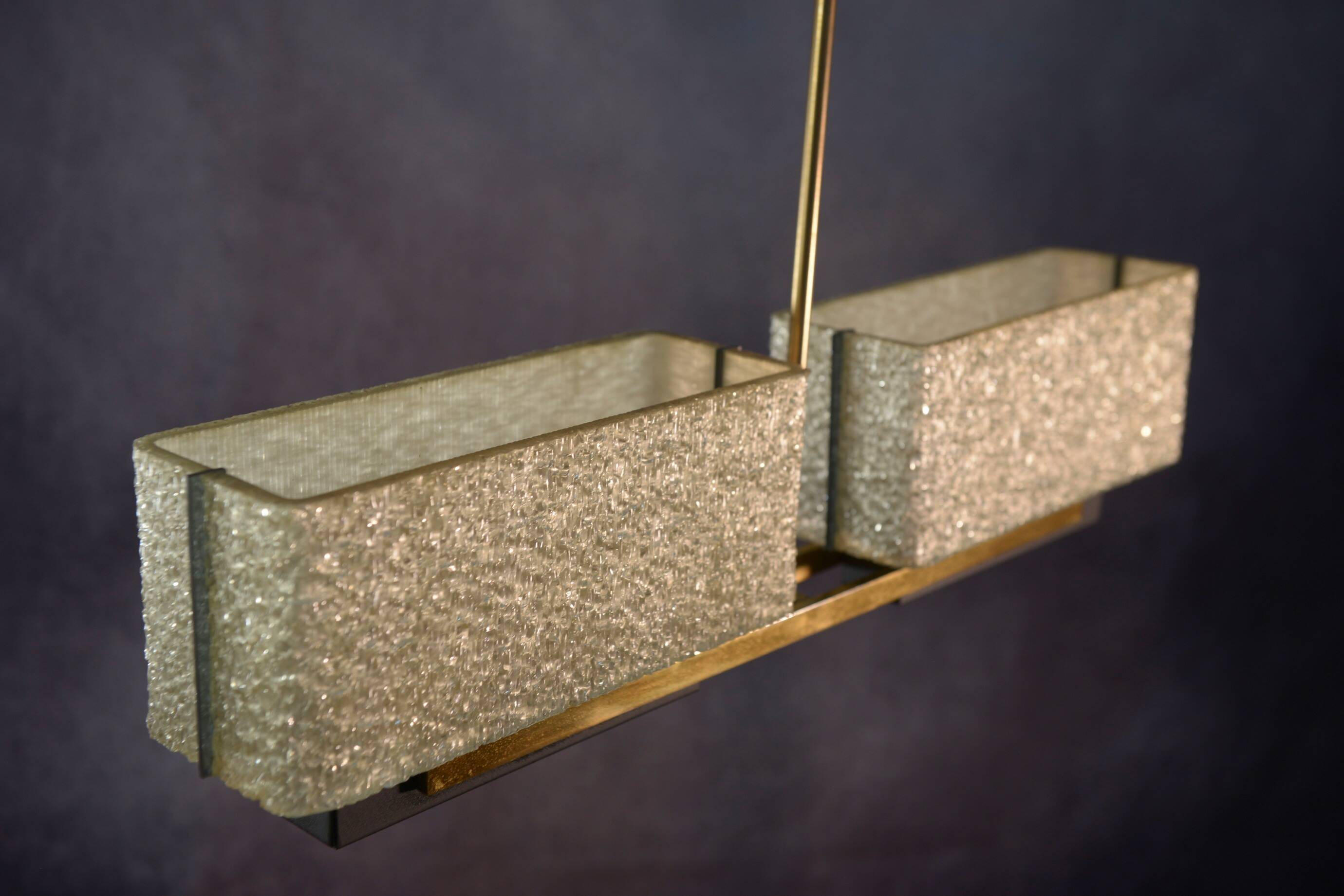 Designer chandelier model Paquebot from Maison Arlus 1950's