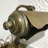 Lampe de bureau de notaire année 30 en laiton
