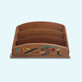 Range courrier vintage peint main