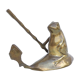 Frog that catches a brass fish