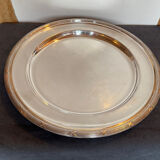 Large serving platter, silver-plated, Fracalanza, Brazil, 20th century.