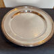 Large serving platter, silver-plated, Fracalanza, Brazil, 20th century.