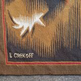 French tapestry Aubusson Elie Grekoff 20th century