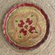 Round tray in Florentine style.