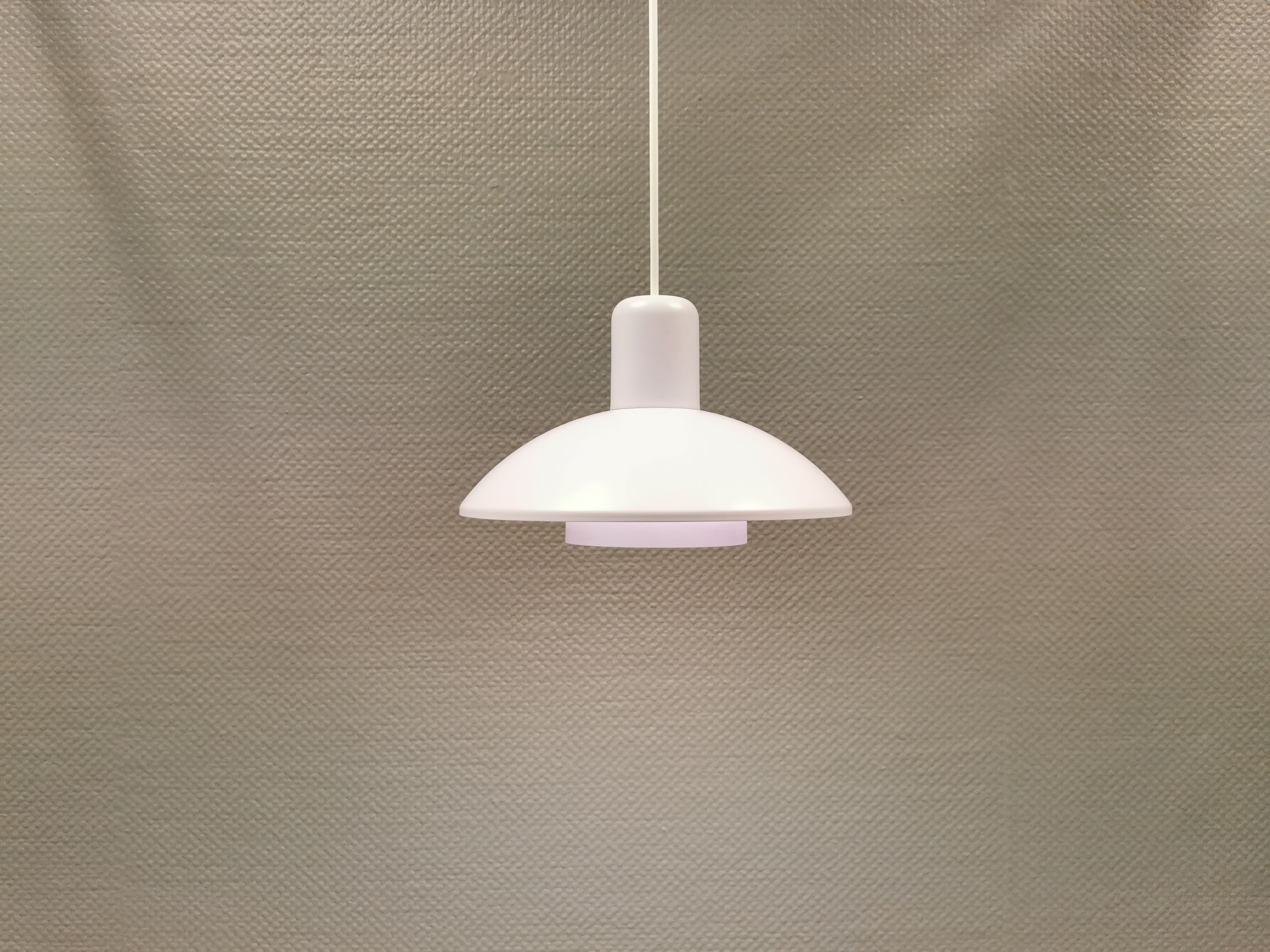 Small Danish hanging lamp, produced by ES Horn Lighting in the 1980s.