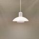 Small Danish hanging lamp, produced by ES Horn Lighting in the 1980s.