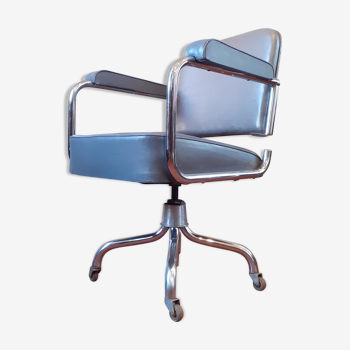 Vintage office chair, industrial decoration from the 1950s Ronéo!!