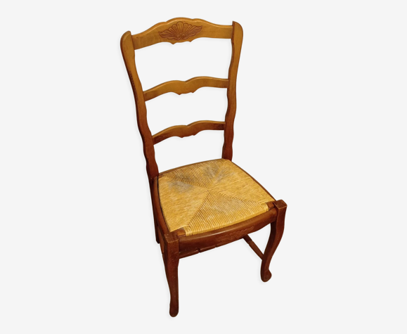 Chaise paillée