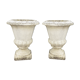 Paire de vases Médicis en pierre