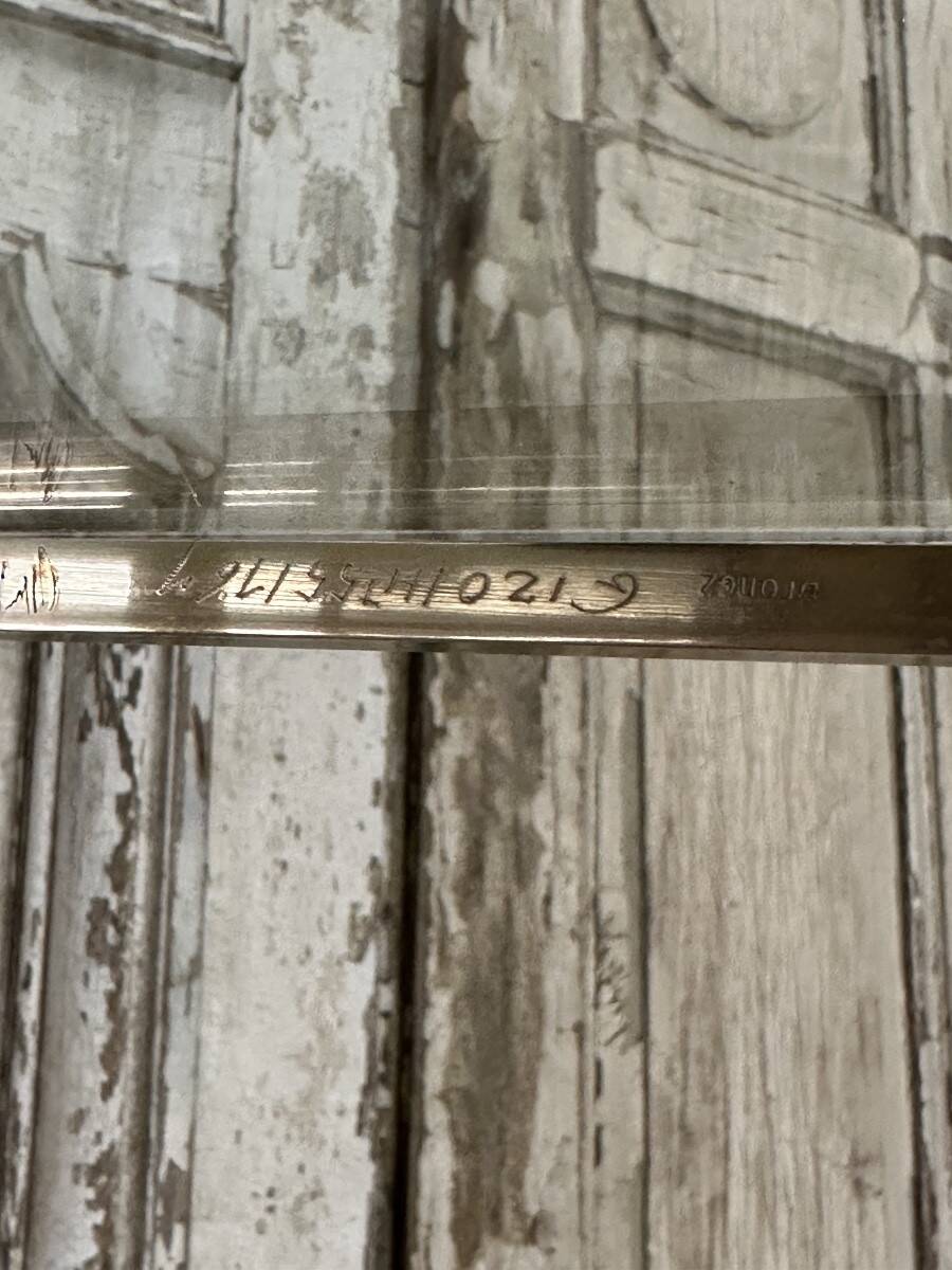 Pair of bronze side tables