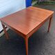 Scandinavian teak dining table by Grete Jalk
