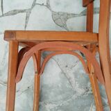 Bistro table and 3 Baumann chairs