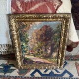 Tableau impressionniste signé ancien