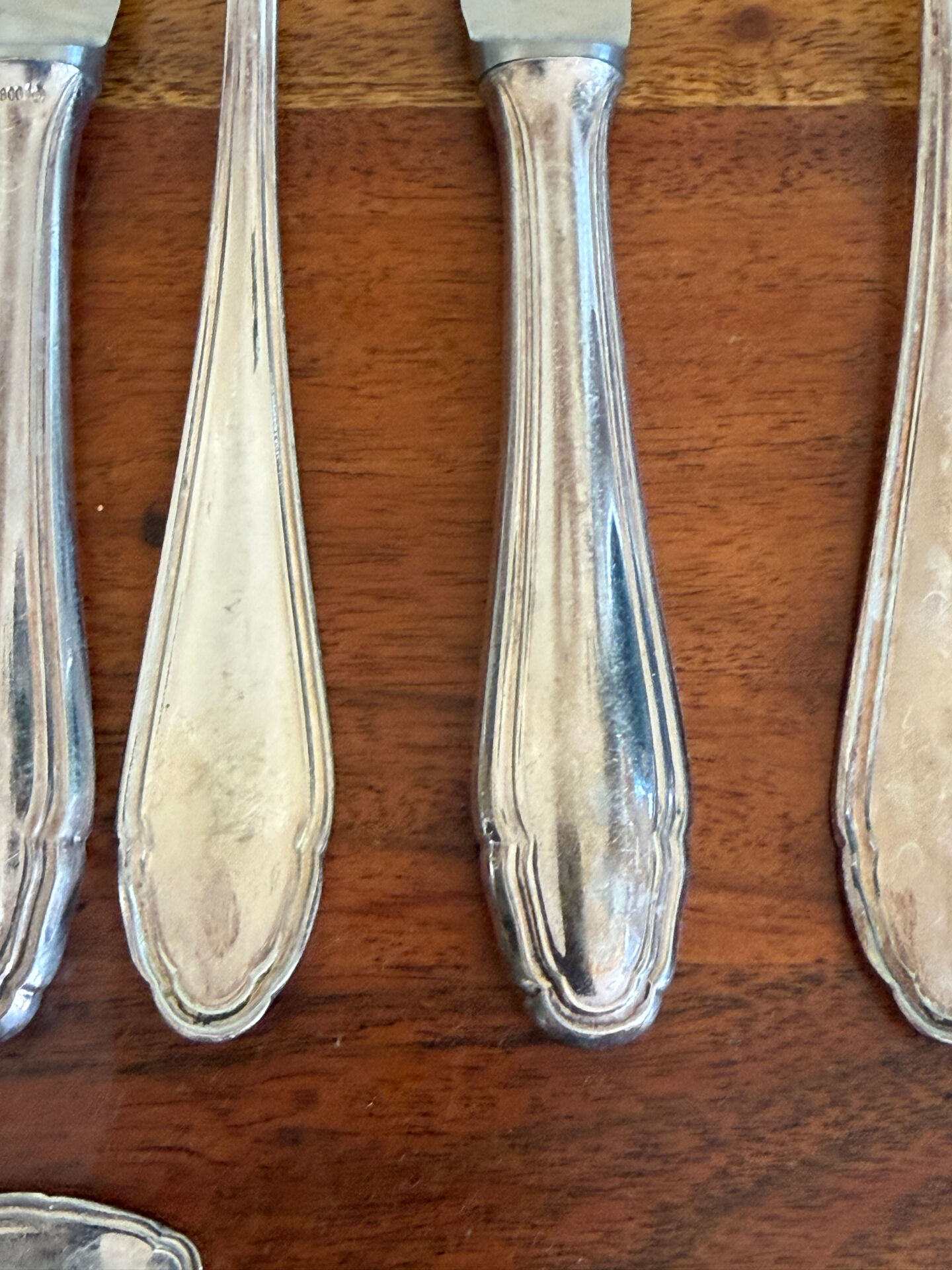 Set of solid silver cutlery Germany