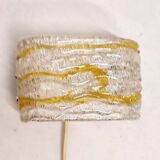 Murano glass wall lamp. Italy, 1960s.