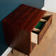 Restored Mid Century Danish Rosewood Sideboard Lamp Table Chest On Hairpin Legs
