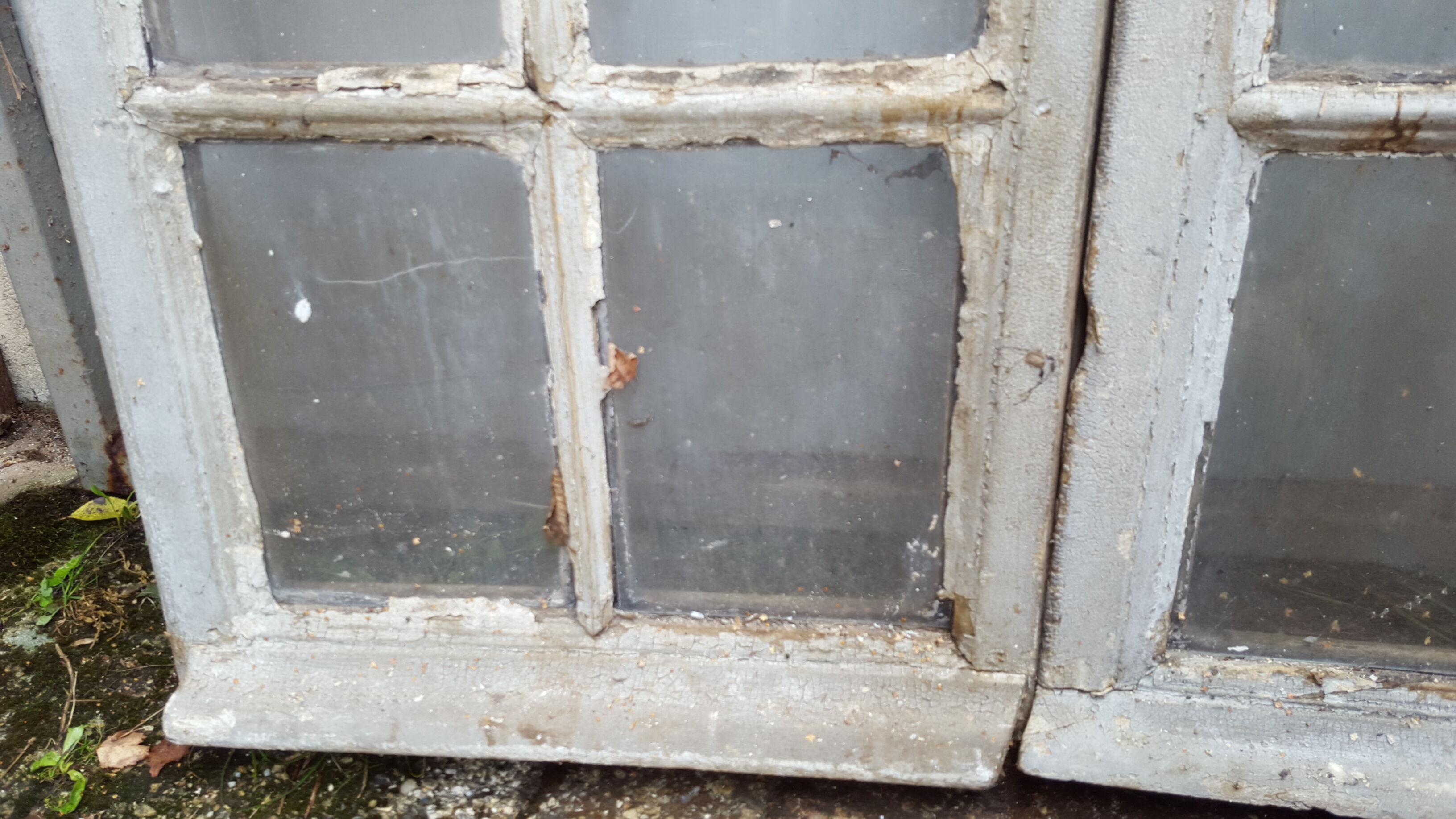 Double 18th-century window