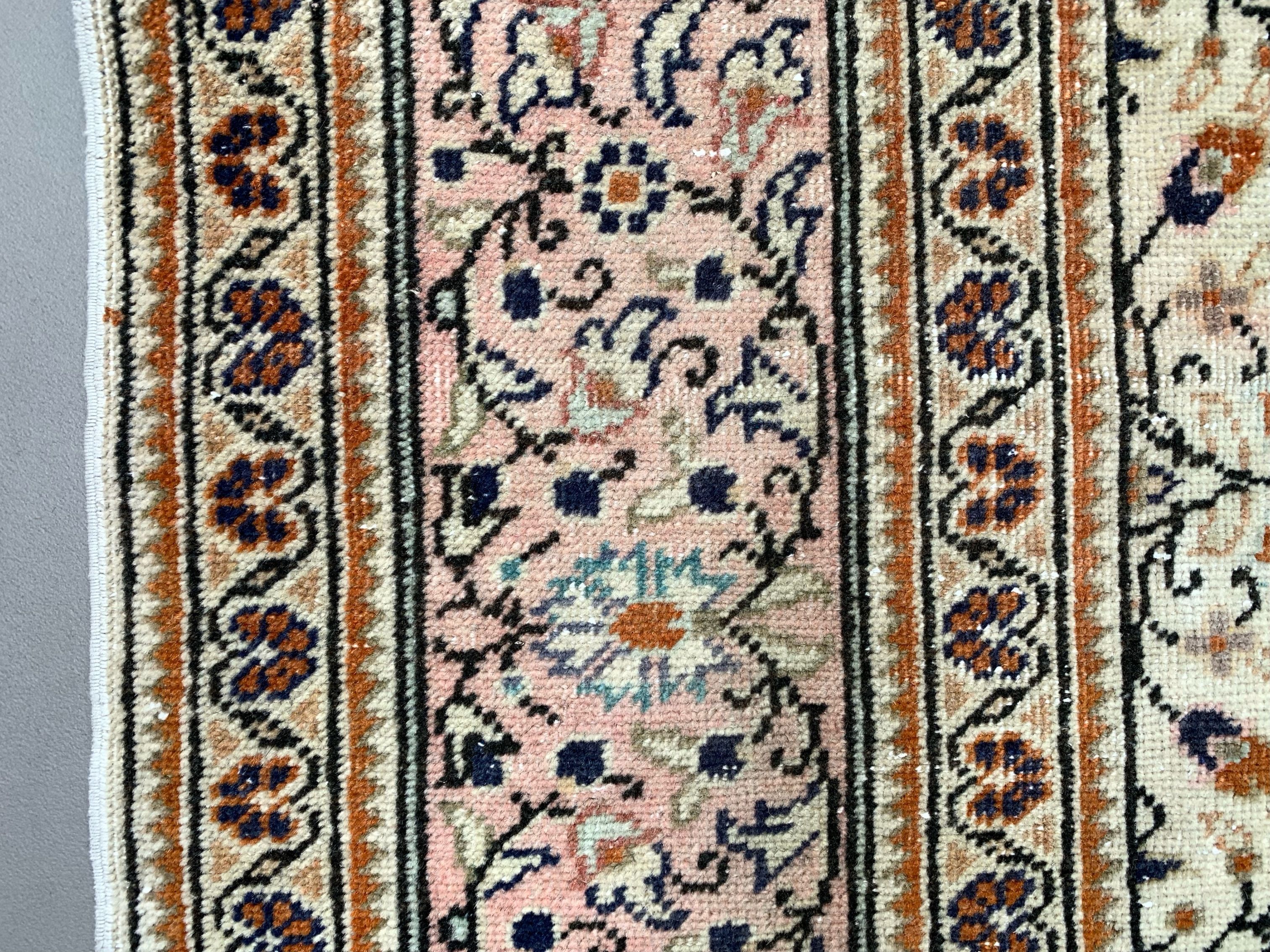 Vintage Turkish Rug 200x290 cm