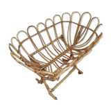 Rattan cradle