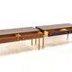 Set of 2 rosewood consoles, Poul Nørreklit, Denmark, 1970
