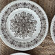 Set of 4 flat plates