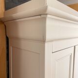 Walnut wardrobe, early 20th century