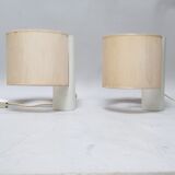 Pair of Fluette Giuliana Gramigna Quatrifolio lamps 1970