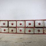 Antique workshop cabinet