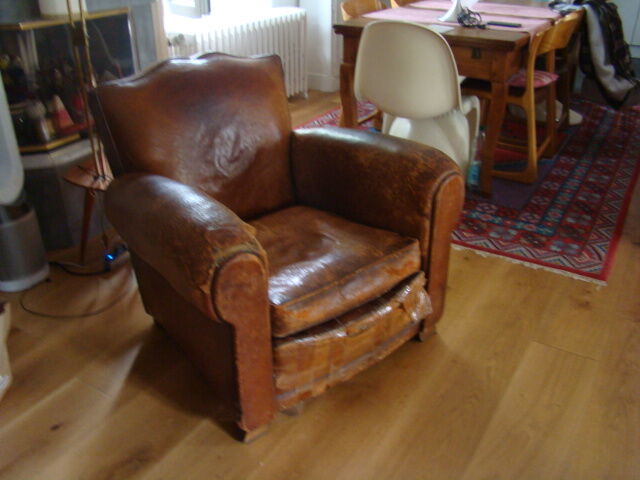 Fauteuil club ancien
