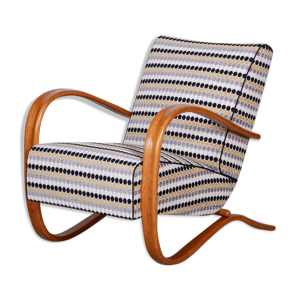 Fauteuil H269 de halabala - Fabriqué en Tchéquie des années 1930 par Up Závody
