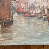 Oil on canvas signed LA.Housset:
