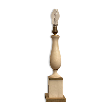 Lamp ambassador marble column space age 60-70