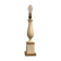 Lamp ambassador marble column space age 60-70