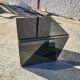 Table basse porte livres en verre 1970