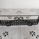Spice rack in black openwork metal