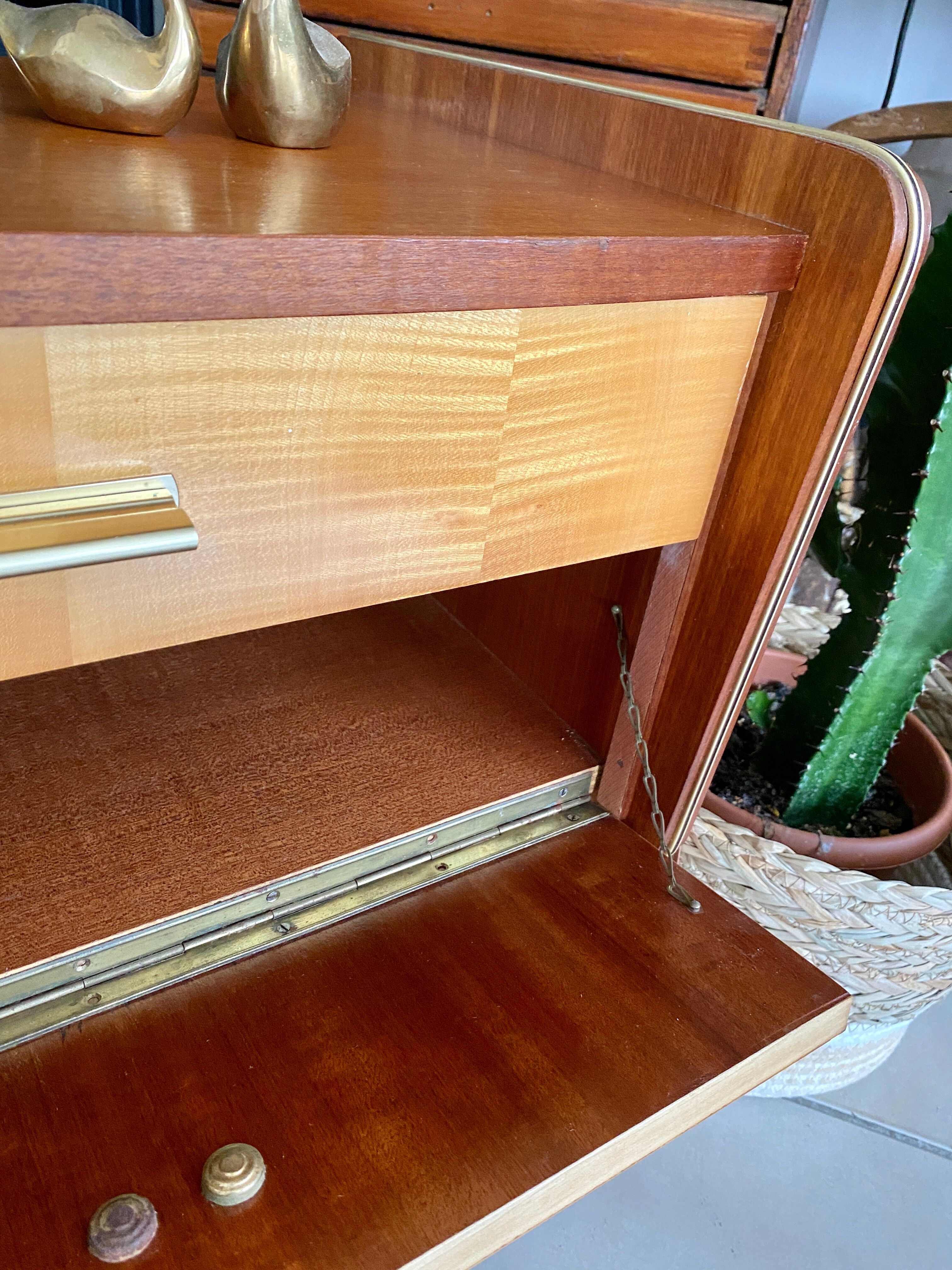 Vintage bedside table